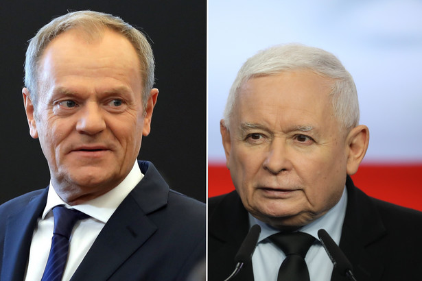 Donald Tusk, Jarosław Kaczyński