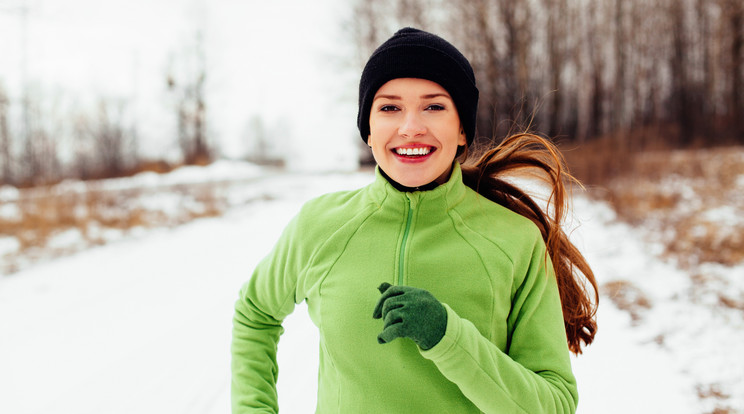 Télen is érdemes a szabadban sportolni - ezekre figyeljünk!/Fotó: Shutterstock