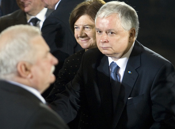 Wałęsa będzie świętować z Kaczyńskim