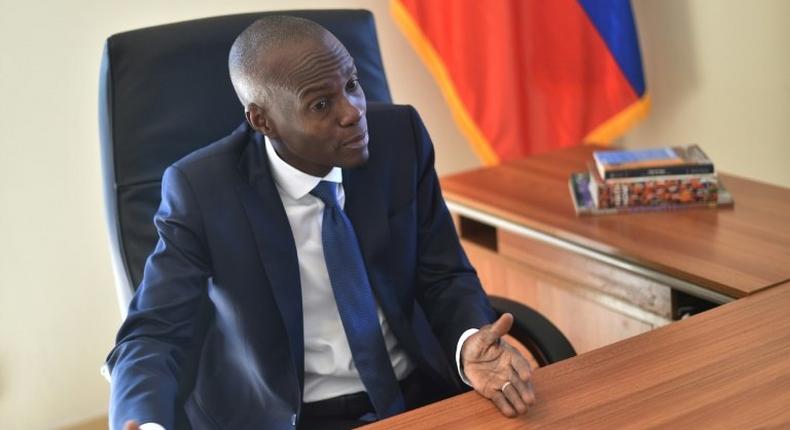 Oppositions parties insist that they will not recognise newly elected President Jovenel Moise (pictured), claiming the official result was a political stunt