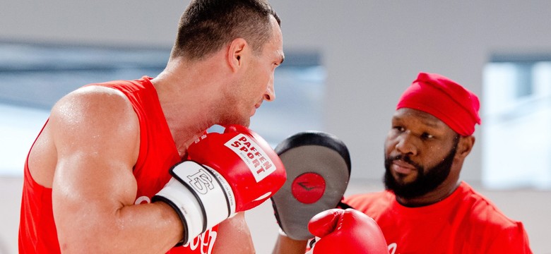 Władimir Kliczko i Kubrat Pulev trenują przed walką o mistrzowskie pasy. ZDJĘCIA