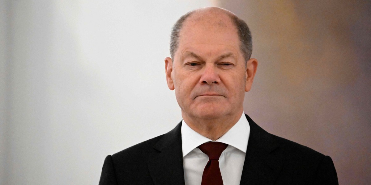 Kanclerz Olaf Scholz jest krytykowany przez Pentagon.