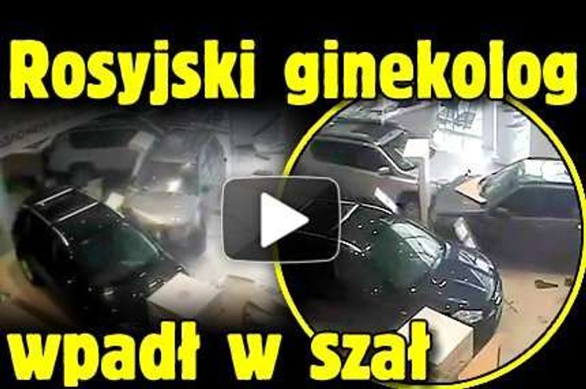 Rosyjski ginekolog wpadł w szał. FILM