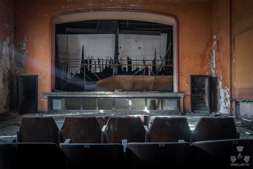 Zapomniane kino w Czeladzi. Źródło: Urbex.net.pl