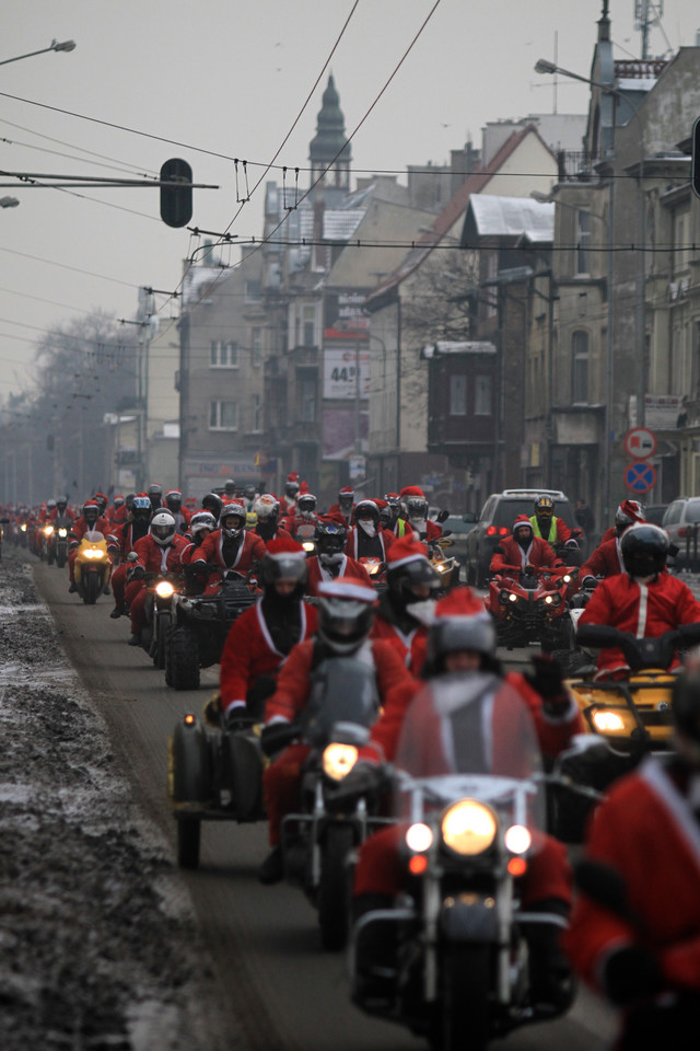 SOPOT MIKOŁAJE NA MOTOCYKLACH