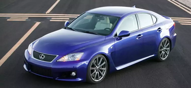 Lexus IS-F - naprawdę mocny