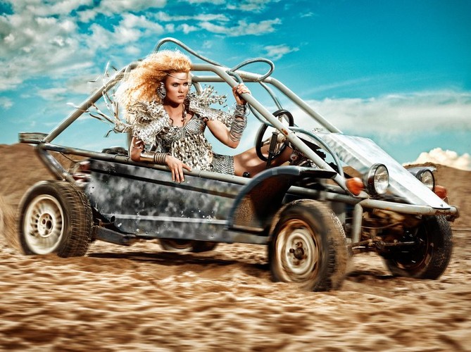 Top Model: Honorata w roli wojowniczki z filmu „Mad Max”