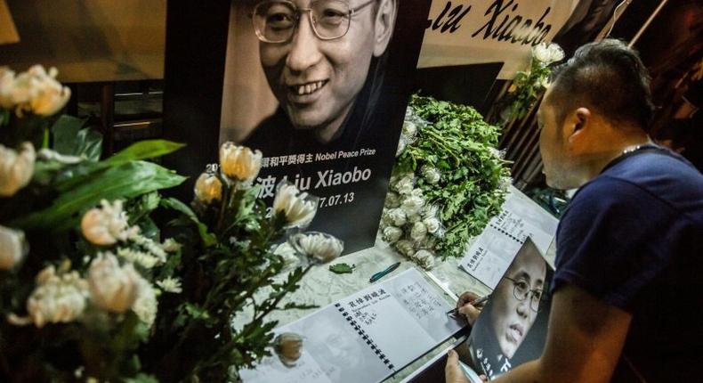 The 61-year-old democracy activist Liu Xiaobo died from liver cancer while under heavy police guard in hospital