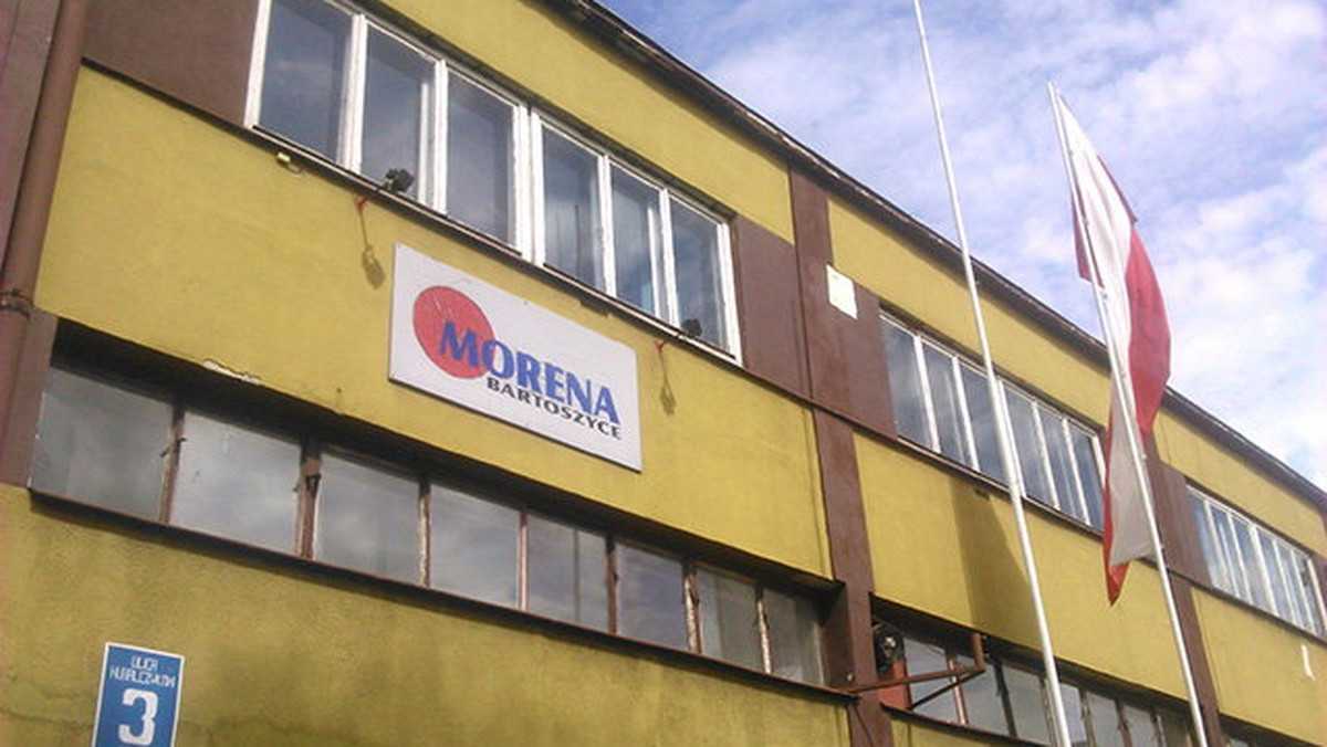 Czarne chmury zebrały się nad bartoszycką firmą odzieżową "Morena". Istniejąca od 2002 roku spółka ogłosiła upadłość, bo główny odbiorca ze Skandynawii splajtował.