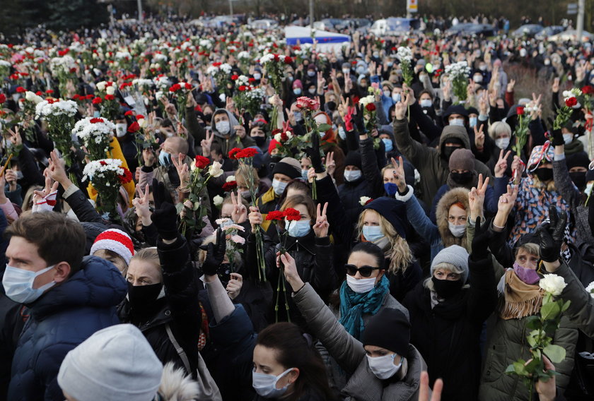 Protesty na Białorusi