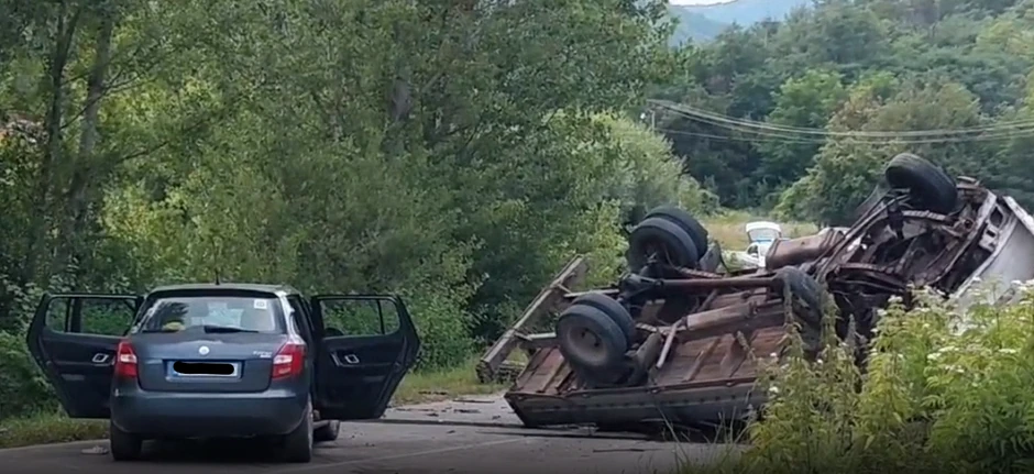 Saobraćajna nesreća u Gadžinom Hanu