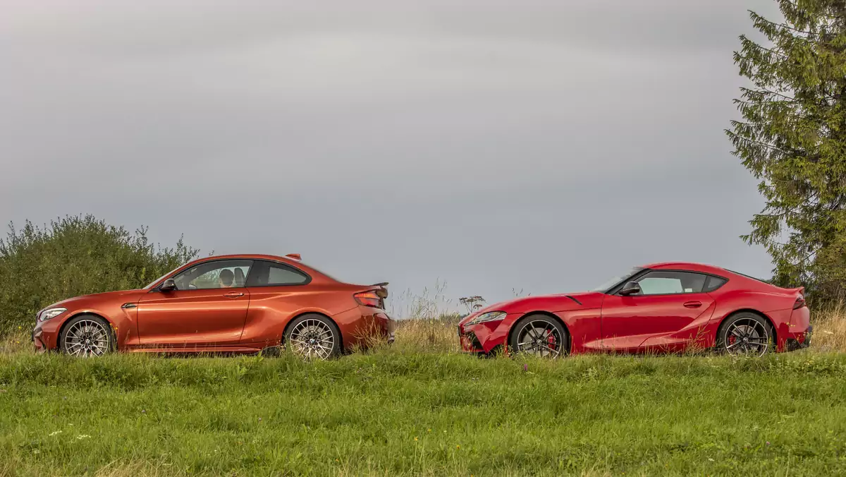 BMW M2 Competition vs Toyota GR Supra 