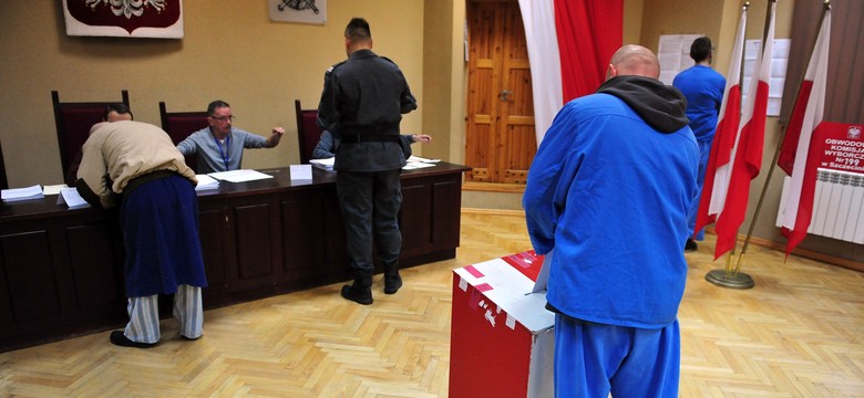 Tak głosowali więźniowie. Osadzeni mieli jednego faworyta