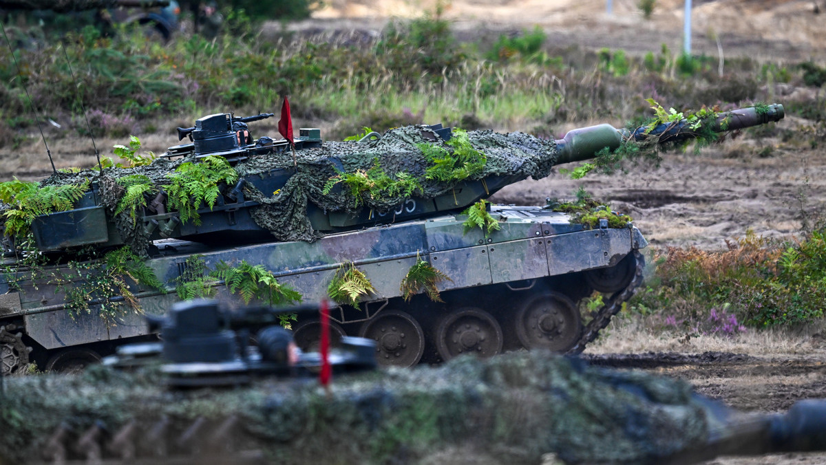 Niemcy wysyłają do Ukrainy czołgi Leopard