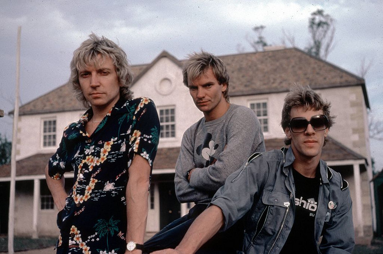 The Police: Andy Summers, Sting i Stewart Copeland 
