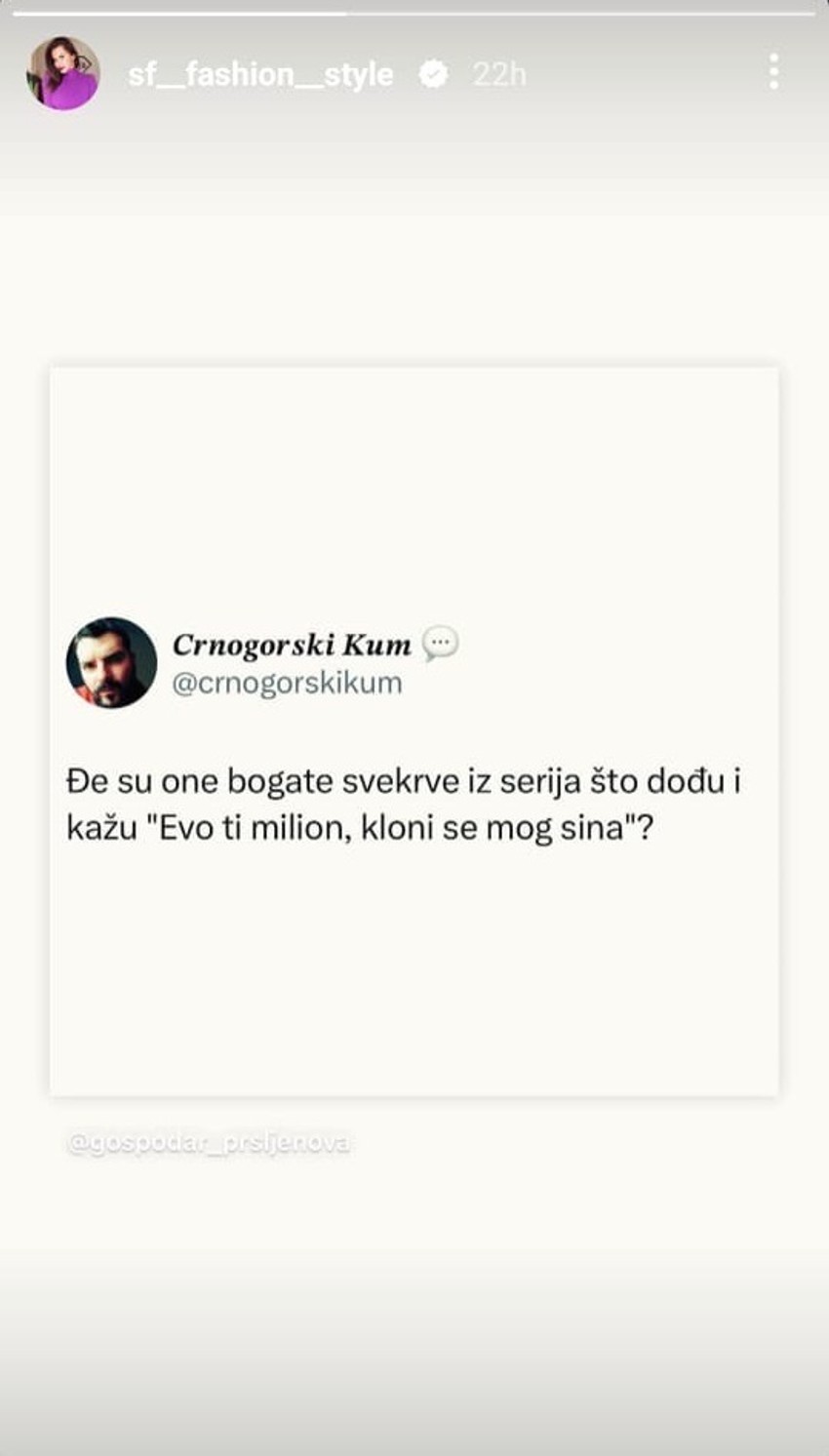 Objava Sonje Vuksanović