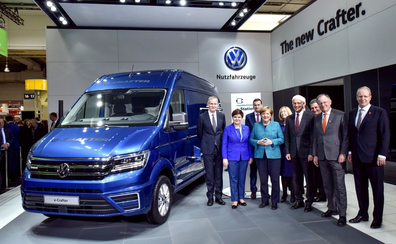 Volkswagen e-crafter w Hanowerze