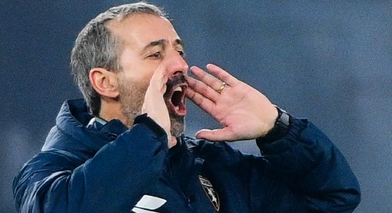Torino coach Marco Giampaolo has been sacked after five months.