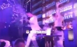 Arkadiusz Milik hucznie świętował 26 urodziny. Szampan lał się strumieniami [WIDEO]