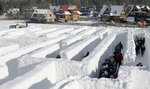 Największy śnieżny labirynt na świecie