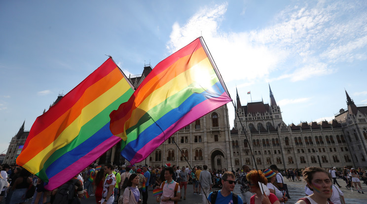 Elmard a budapesti Pride-vonulás. /Fotó: Varga Imre