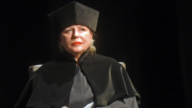 Krystyna Janda z tytułem doktora honoris causa Akademii Sztuk Teatralnych w Krakowie