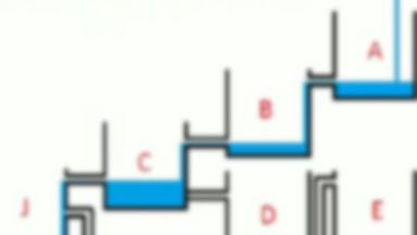 Bardzo trudna zagadka logiczna. Które naczynie napełni się pierwsze?