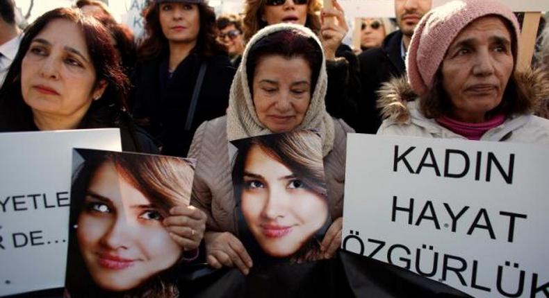 Three jailed for murdering young woman in case that shocked Turkey