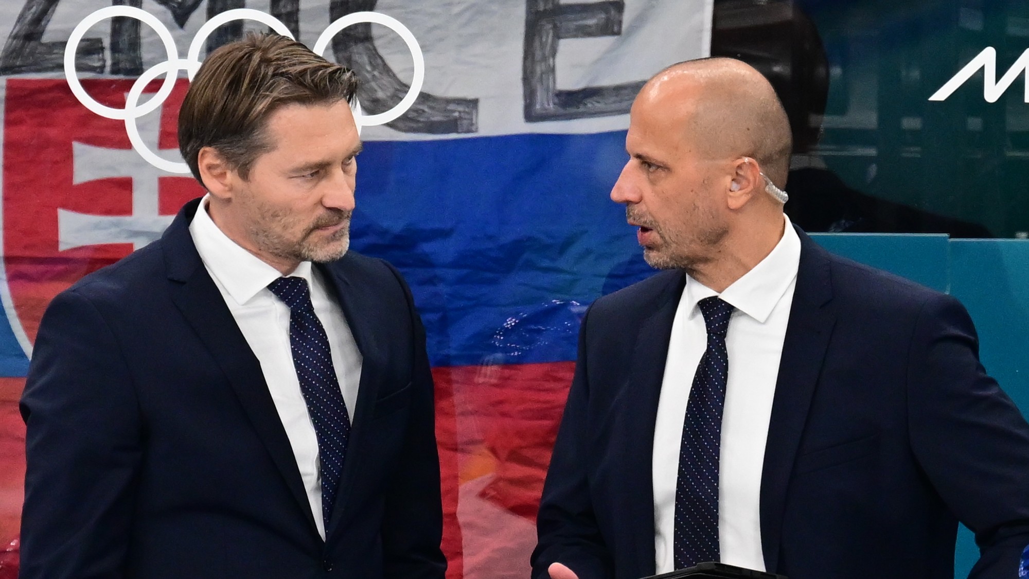 Vladimír Országh a asistent trénera Ján Pardavý.