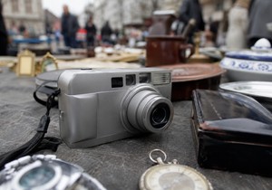 Stari fotoaparat - ilustracija