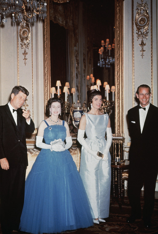 Jackie Kennedy i Elżbieta II