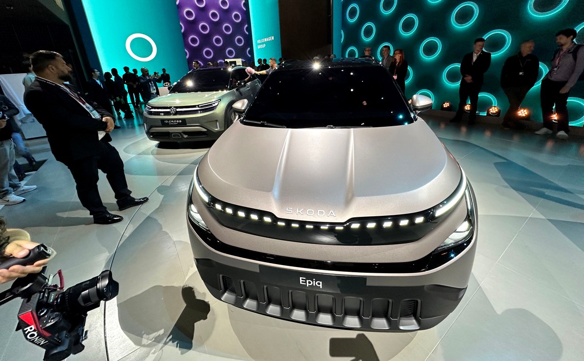 Nowa Skoda Epiq przód suv