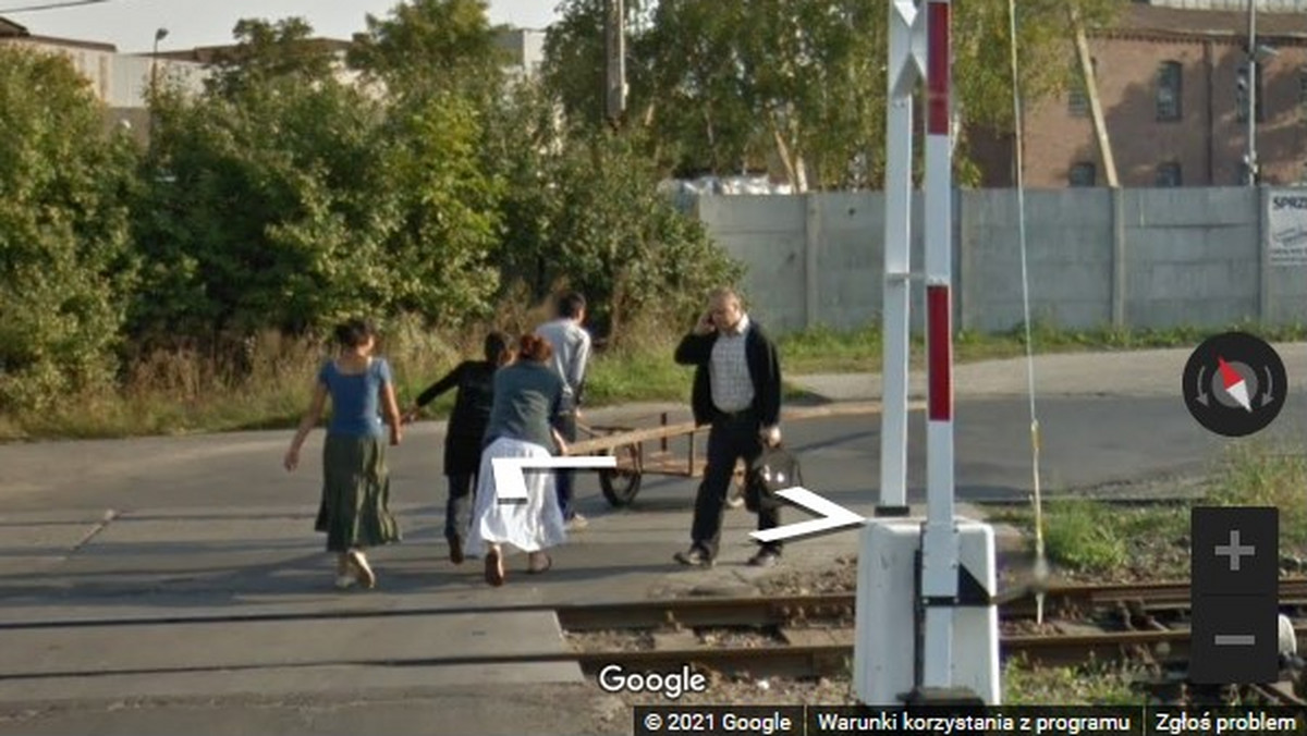 Przestępstwo na Google Maps? Niecodzienne zdjęcie z Krosna