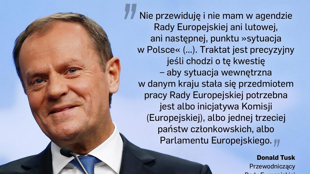 Donald Tusk Unia Europejska Rada Europejska polityka