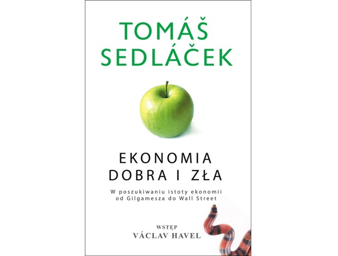 Tomas Sedlacek 'Ekonomia dobra i zła' (Studio Emka, Warszawa 2012).
Sedlacek to fenomen. Jako 24-letni młodzieniec był już szefem doradców ekonomicznych prezydenta Czech Vaclava Havla. Jeszcze przed trzydziestką amerykański Yale uznał go za jedno z pięciu najbardziej gorących nazwisk młodego pokolenia ekonomistów. A teraz w wieku lat 34 napisał książkę, którą dostrzegli wszyscy święci. Promował ją „Financial Times”, a niemiecki „Handelsblatt” uznał opus Sedlacka za najlepszą ekonomiczną książkę roku 2011. Tyle zaszczytów nie spadło na żadnego ekonomistę z Europy Środkowej od bardzo dawna. Czym urzeka Sedlacek? Brawurowo ściąga pisanie o gospodarce z osiągalnego tylko dla nielicznych piedestału. I pokazuje, że wiedzą o popycie, inflacji czy stopie inflacji można się bawić, miksować ją z Biblią, poezją i filozofią.