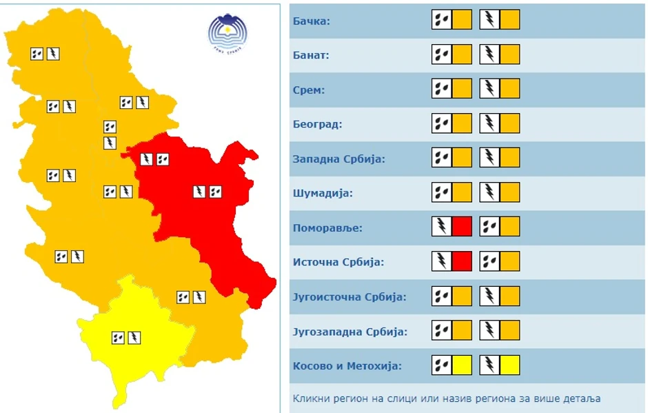 meteoalarm za 3 jun