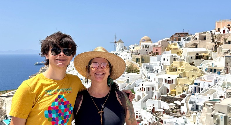 Wendy Altschuler took her middle son to Greece for a one-on-one bonding adventure.Wendy Altschuler