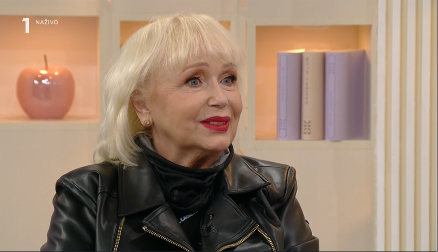 Legendárna speváčka Marika Gombitová v relácii Dámsky klub. 