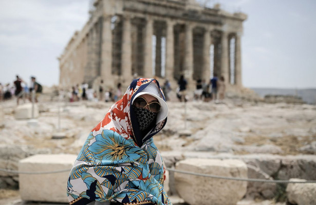 Ateński Akropol zamknięty przez upały, Grecja ogłasza "mały lockdown"