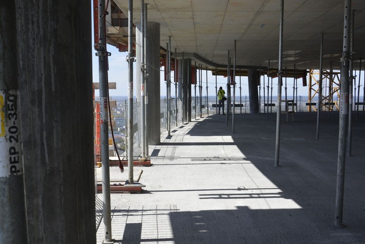 Warsaw Spire - 48. piętro najwyższego budynku A