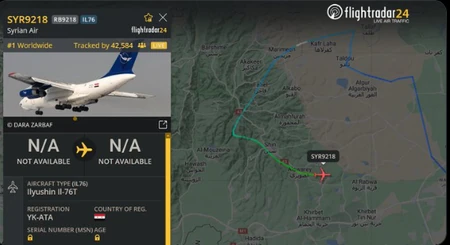 Nestao Asaadov avion