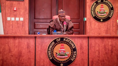 Katsina State Governor, Dikko Umaru Radda. [Twitter:@dikko_radda]