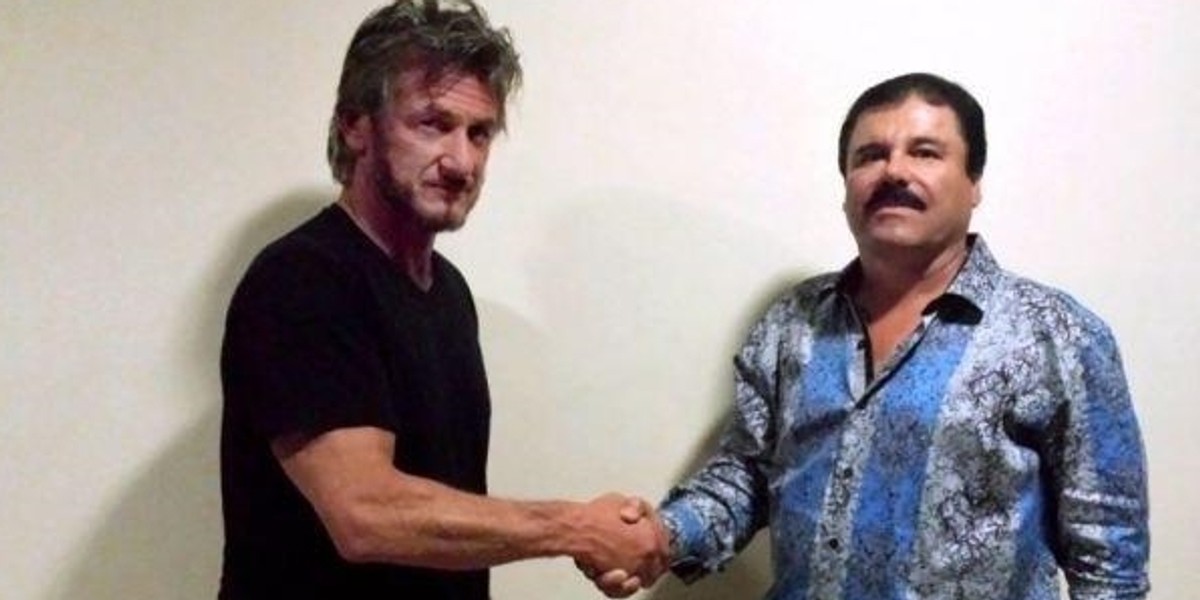 Amerykański aktor Sean Penn przeprowadził wywiad z narkotykowym bossem "El Chapo"