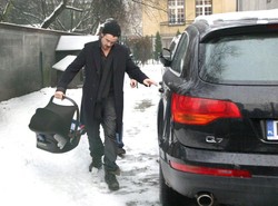 Bachleda-Curuś nauczy syna polskiego