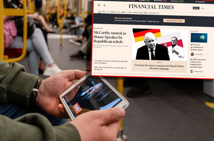 Kaczyński, Tusk, Rosja i Niemcy. Tak "Financial Times" widzi kampanię w Polsce