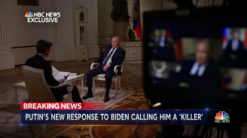 Prezydent Rosji Władimir Putin udzielił wywiadu dla NBC