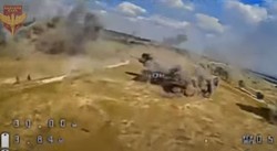 Natarcie Rosjan totalnie rozbite! Stracili setkę żołnierzy [WIDEO]