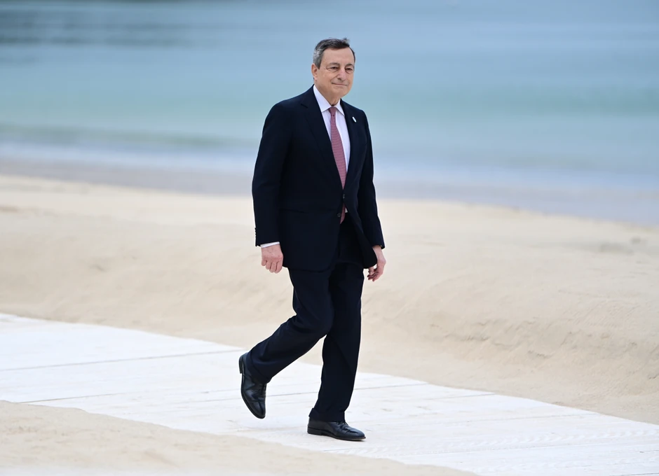 Mario Dragi na samitu G7 u Kornvolu