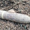 Granata izorana u vinogradu kod Jagodine