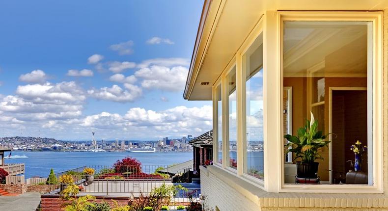 In the first quarter of 2017, mortgage rates and home prices continued to rise. Seattle, Washington (pictured), is one of the most expensive housing markets in the US.